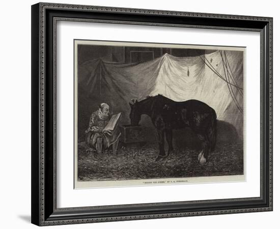 Behind the Scenes-John Anster Fitzgerald-Framed Giclee Print