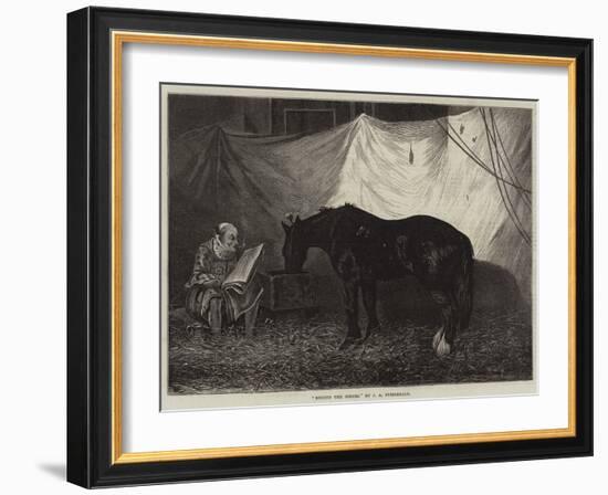 Behind the Scenes-John Anster Fitzgerald-Framed Giclee Print