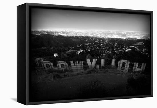 Behind the Sign-John Gusky-Framed Premier Image Canvas