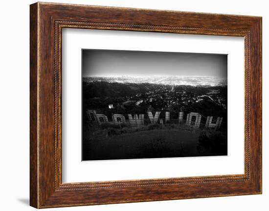 Behind the Sign-John Gusky-Framed Photographic Print