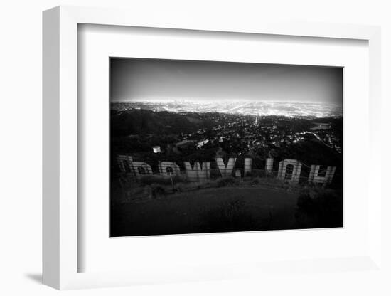 Behind the Sign-John Gusky-Framed Photographic Print