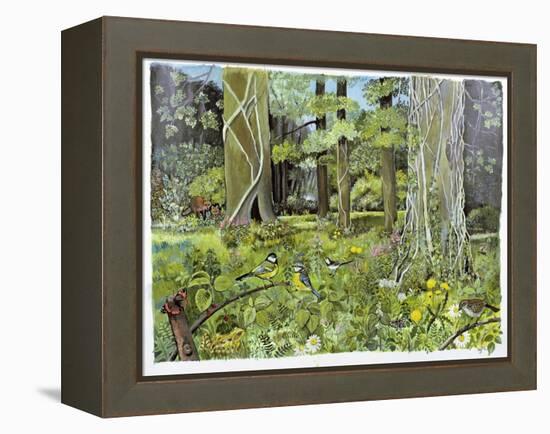 Behind the Squires, Devon-Hilary Jones-Framed Premier Image Canvas