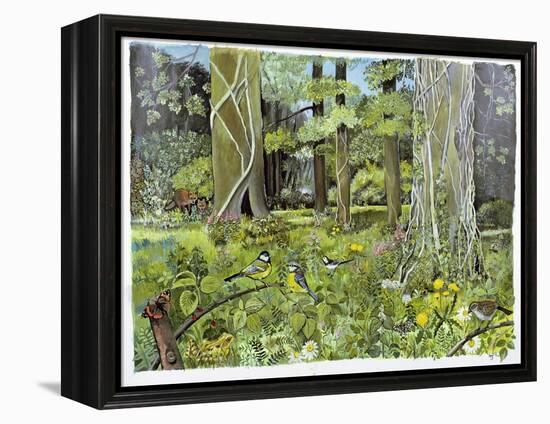 Behind the Squires, Devon-Hilary Jones-Framed Premier Image Canvas