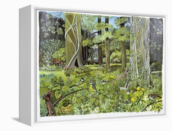 Behind the Squires, Devon-Hilary Jones-Framed Premier Image Canvas