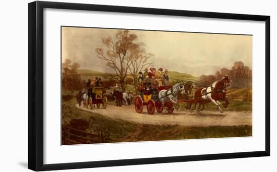 Behind Time-Gilbert Wright-Framed Art Print