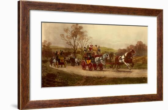 Behind Time-Gilbert Wright-Framed Art Print