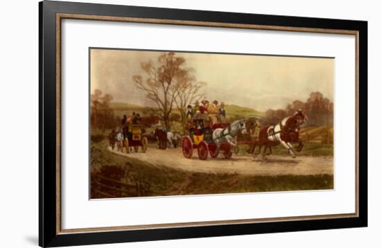 Behind Time-Gilbert Wright-Framed Art Print