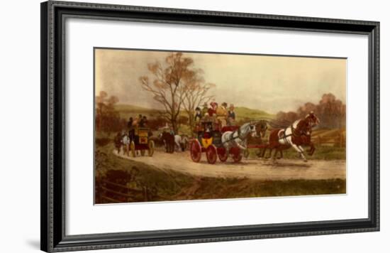 Behind Time-Gilbert Wright-Framed Art Print