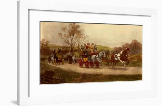 Behind Time-Gilbert Wright-Framed Art Print