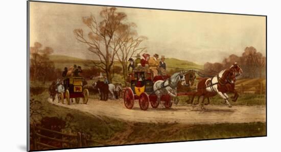 Behind Time-Gilbert Wright-Mounted Art Print