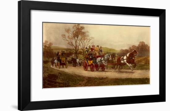 Behind Time-Gilbert Wright-Framed Art Print