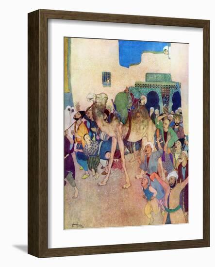 Behold the Reward of Those Who Meddle in Other People's Affairs, C1900-1950-Edmund Dulac-Framed Giclee Print