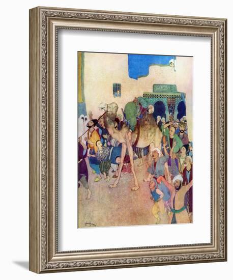 Behold the Reward of Those Who Meddle in Other People's Affairs, C1900-1950-Edmund Dulac-Framed Giclee Print