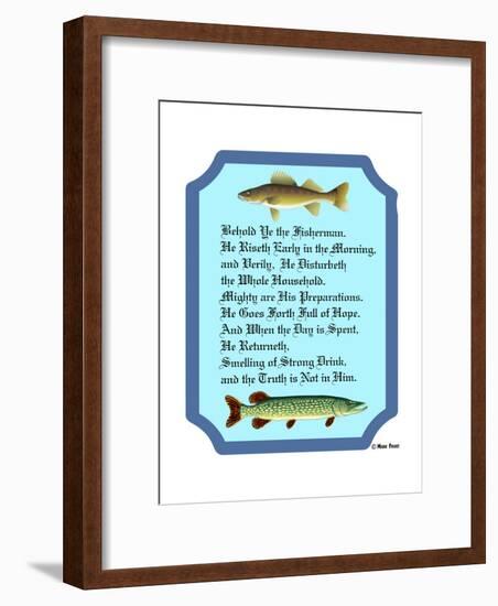 Behold Ye the Fisherman-Mark Frost-Framed Premium Giclee Print