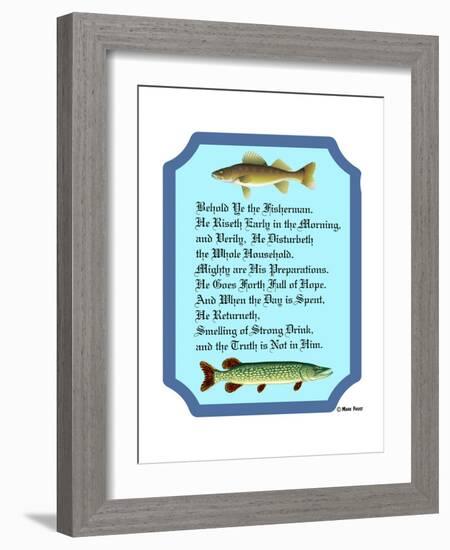 Behold Ye the Fisherman-Mark Frost-Framed Giclee Print