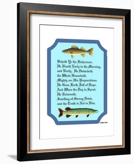 Behold Ye the Fisherman-Mark Frost-Framed Giclee Print