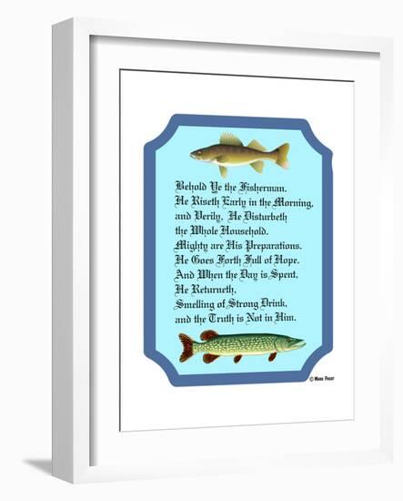 Behold Ye the Fisherman-Mark Frost-Framed Giclee Print