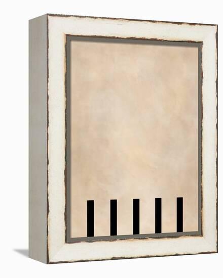 Beige Geometric Painting-Elena Ristova-Framed Premier Image Canvas