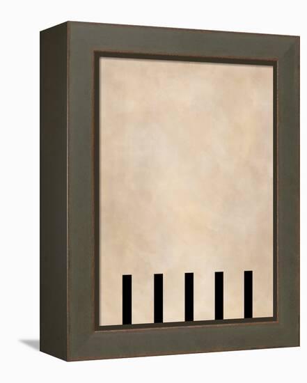 Beige Geometric Painting-Elena Ristova-Framed Premier Image Canvas