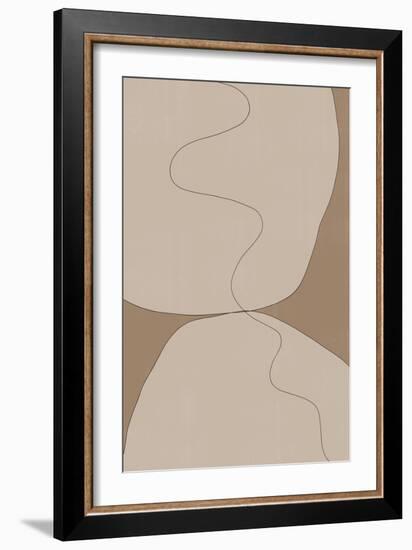 Beige Stones-THE MIUUS STUDIO-Framed Giclee Print