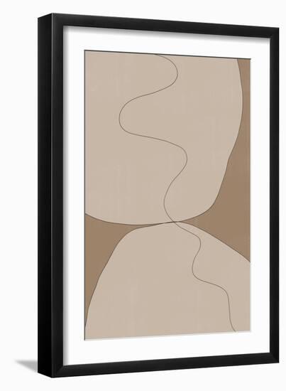 Beige Stones-THE MIUUS STUDIO-Framed Giclee Print