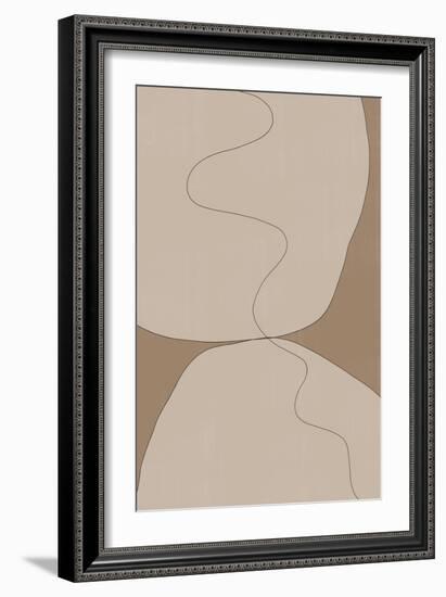 Beige Stones-THE MIUUS STUDIO-Framed Giclee Print