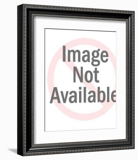 Beige Stucture III-Melissa Wang-Framed Art Print