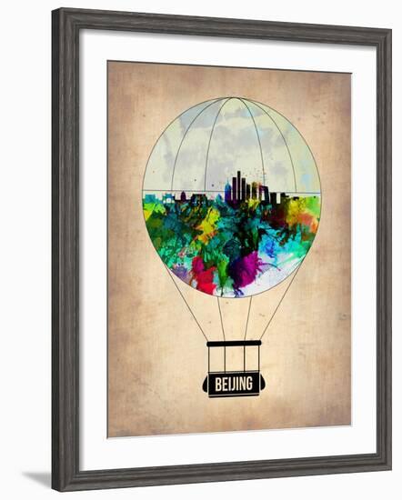 Beijing Air Balloon-NaxArt-Framed Art Print