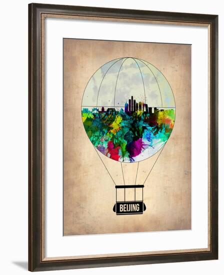 Beijing Air Balloon-NaxArt-Framed Art Print