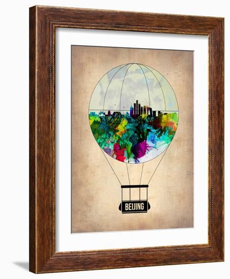 Beijing Air Balloon-NaxArt-Framed Art Print