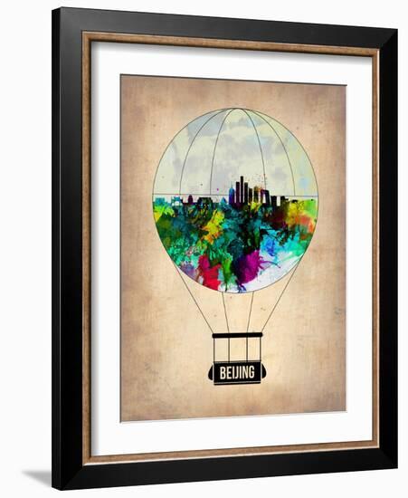 Beijing Air Balloon-NaxArt-Framed Art Print