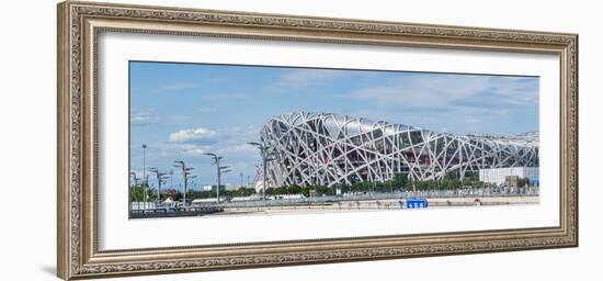 Beijing National Stadium, Olympic Green, Beijing, China-null-Framed Photographic Print