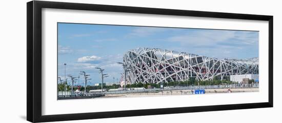 Beijing National Stadium, Olympic Green, Beijing, China-null-Framed Photographic Print