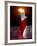 Beijing Olympics Opening Ceremony, Olympic Torch Burning, Beijing, China-null-Framed Photographic Print