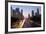 Beijing Skyline at Dusk-Liang Zhang-Framed Photographic Print