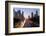 Beijing Skyline at Dusk-Liang Zhang-Framed Photographic Print