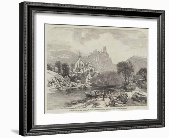 Beilstein, on the Moselle-James Duffield Harding-Framed Giclee Print