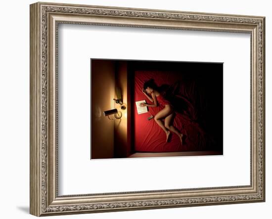 Being Late Too Late-null-Framed Art Print