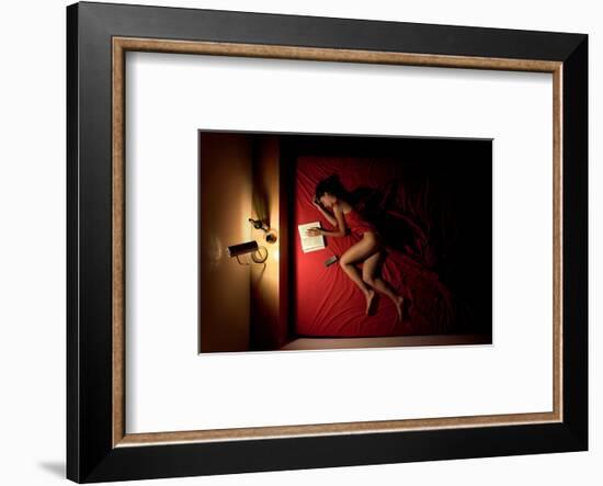 Being Late Too Late-null-Framed Art Print