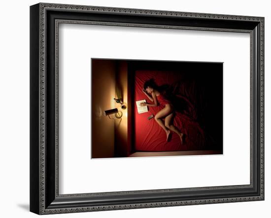 Being Late Too Late-null-Framed Art Print