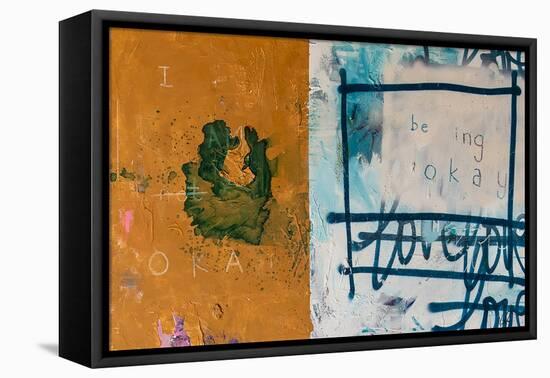 Being Ok I-Kent Youngstrom-Framed Stretched Canvas