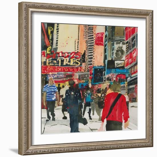 Being Part - New York-Susan Brown-Framed Giclee Print