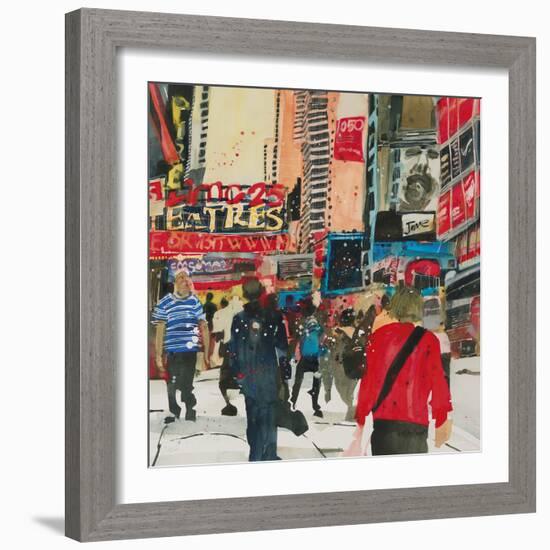 Being Part - New York-Susan Brown-Framed Giclee Print