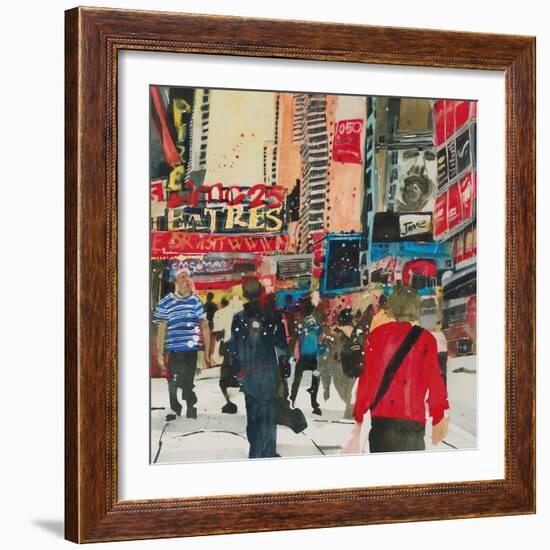 Being Part - New York-Susan Brown-Framed Giclee Print