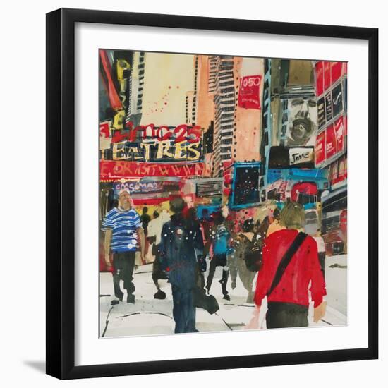 Being Part - New York-Susan Brown-Framed Giclee Print