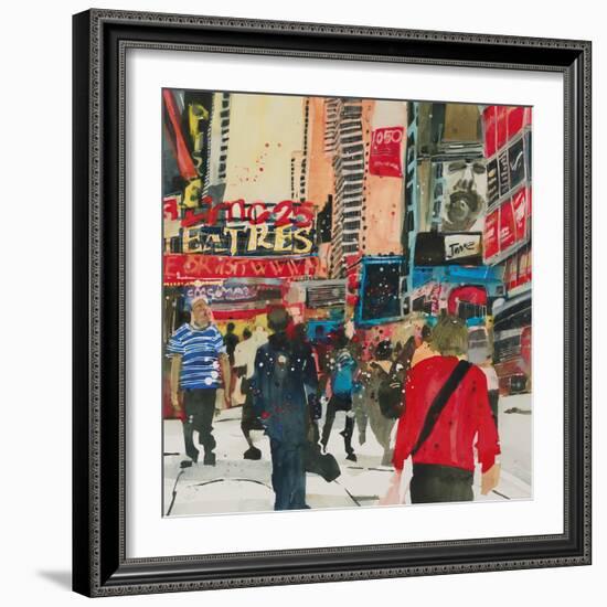 Being Part - New York-Susan Brown-Framed Giclee Print