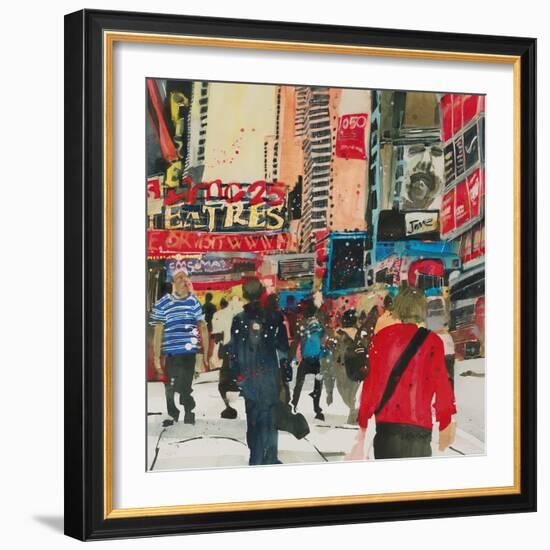 Being Part - New York-Susan Brown-Framed Giclee Print