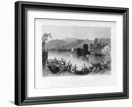 Beirout, the Ancient Berothah, Syria, 1841-J Appleton-Framed Giclee Print