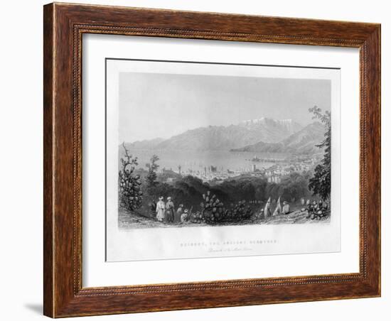 Beirout, the Ancient Berothah, Syria, 1841-James B Allen-Framed Giclee Print