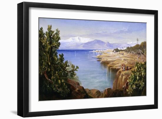 Beirut and Mount Lebanon-Edward Lear-Framed Giclee Print